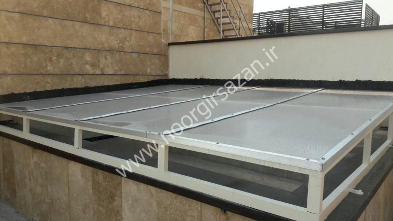 پوشش نورگیر سقفی با پلی کربنان